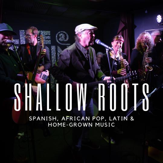 Shallow Roots play SPANISH, AFRICAN POP, LATIN & HOME-GROWN MUSIC